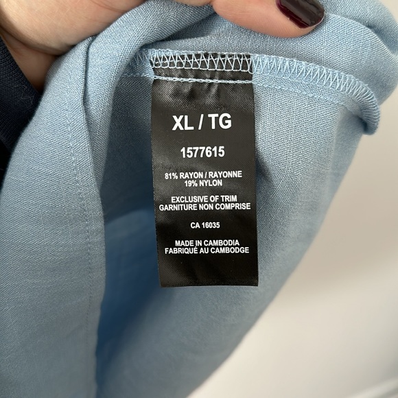 RACHEL Rachel Roy shirt sleeve tunic XL - Picture 4 of 4